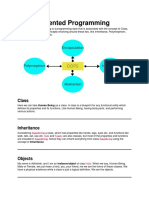 Object Oriented Programming