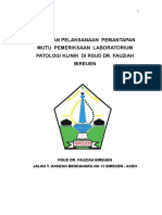 Pedoman Pemantapan Mutu Laboratorium