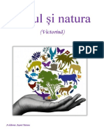 Activitate Extracuriculară Omul Și Natura