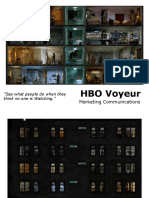 HBO Voyeur: Marketing Communications