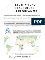 Uk Fco Global Future Cities Programme - Leaflet