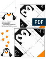 Easy Origami Penguin Paper Craft PDF