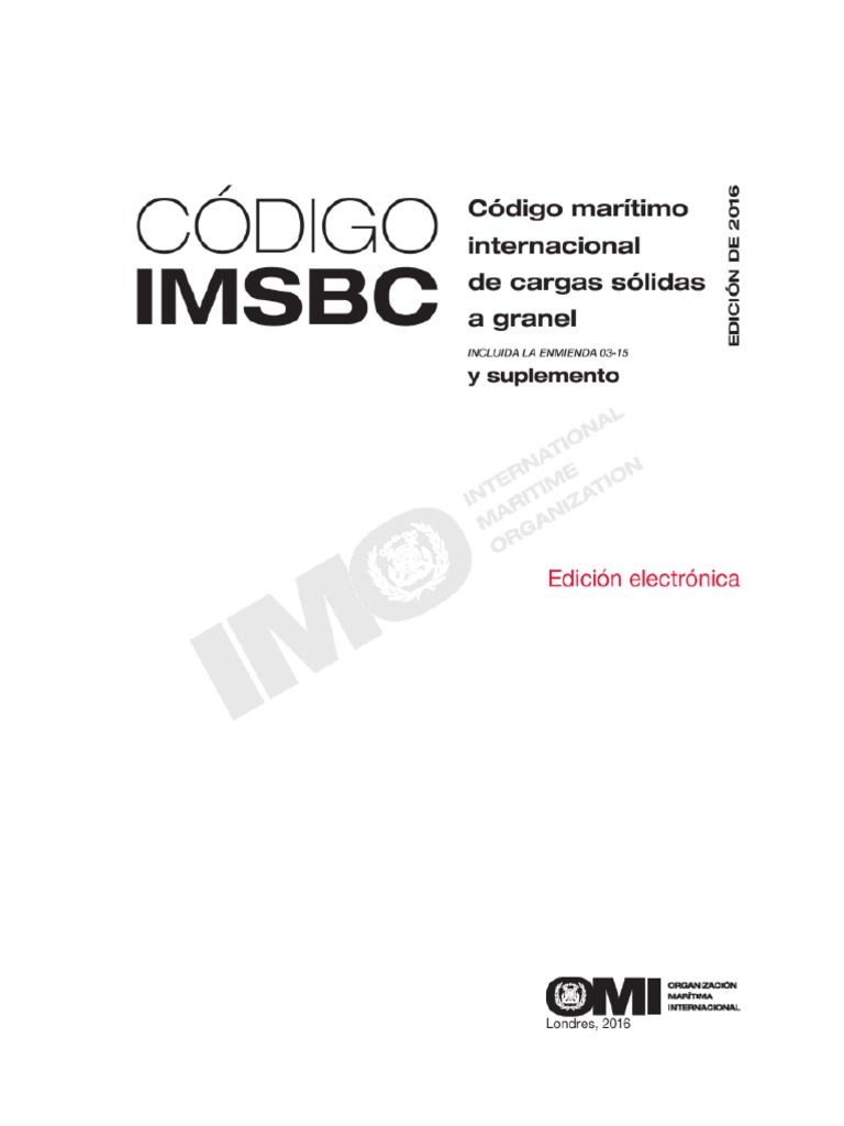 IMSBC | PDF