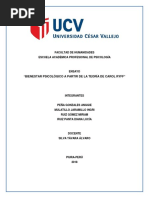 Bienestar Psicologico