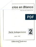 Revista Espacios en Blanco N2 PDF