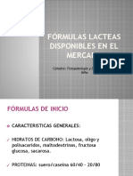 Formulas Lacteas
