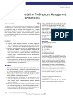 Clinical Practice Guideline: The Diagnosis, Management, and Prevention of Bronchiolitis