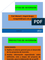 Proyectos de Inversión: MJAB 2017