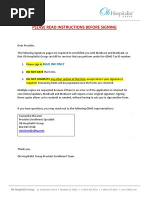 OBH G Form | PDF | Medicare (United States) | Social Security (United  States)