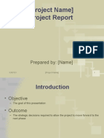 (Project Name) Project Report
