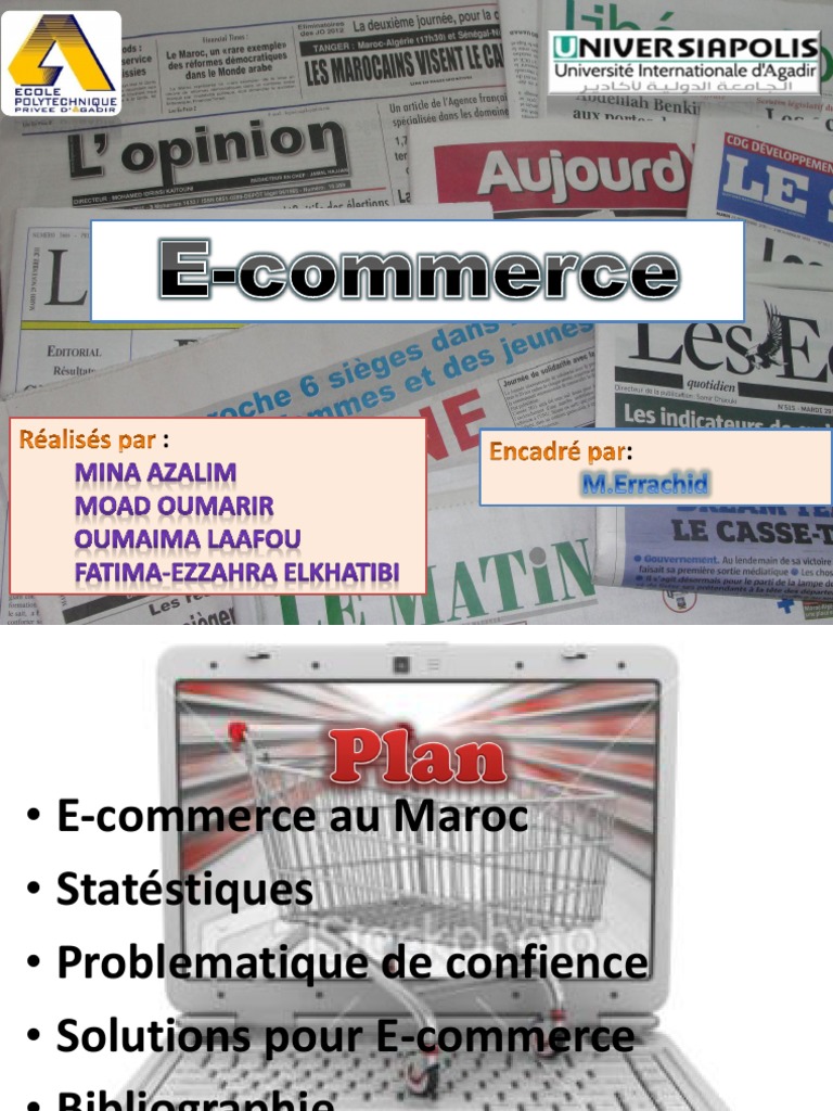 Problématique de l'e-commerce au Maroc | PDF | Affaires