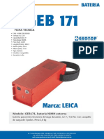 Bateria Leicageb171 Geotop Opt