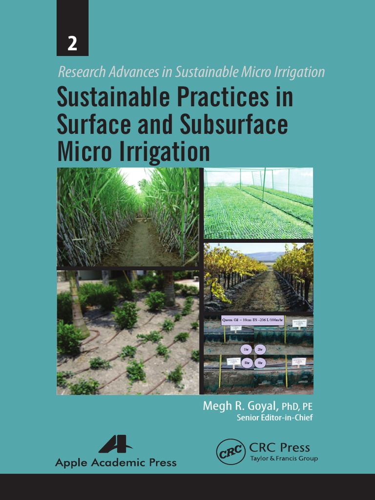 Surface and Subsurface Micro Irrigation | PDF | Evapotranspiration ...