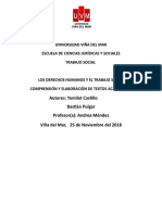 Trabajo social y derechos humanos