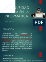 4.4 La Seguridad Lógica en La Informática