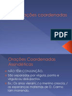 Orações coordenadas