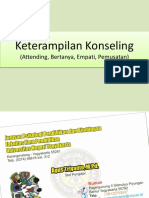 Keterampilan Konseling