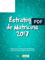 SEDF Caderno EstratégiadeMatrícula 2017