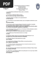 Teoría del Proceso Examen 2 