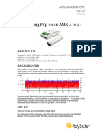 Application Note - Measuring KVP On An AMX 4 or 4plus-2013-10-30 PDF