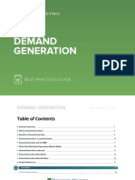 Demand Generation Best Practices Guide
