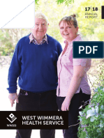 West Wimmera Health Service Annual Report, 2017-18