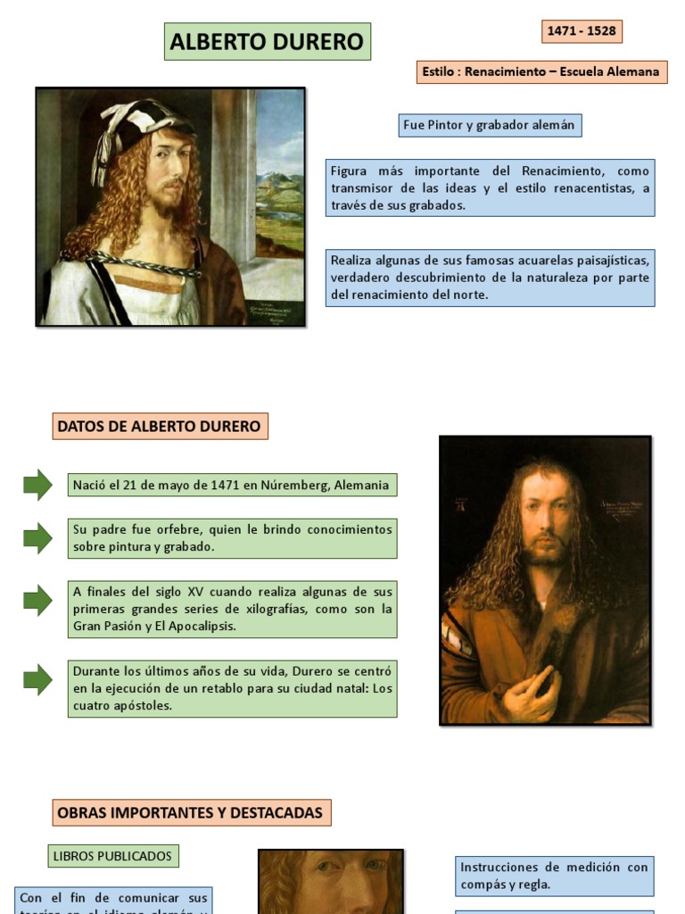 DURERO | PDF | Albrecht Dürer | Medios de arte, image size:768x1024