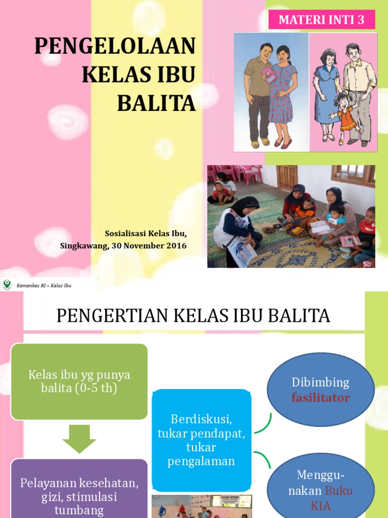 Pengelolaan Kelas Ibu Balita