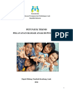 Pedoman Teknis Pelayanan Ramah Anak