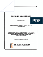 Dokumen Kualifikasi Pt. Elang Tpa Gas Padang (Lanjutan)