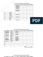 Absensi Kegiatan Peserta Prolanis Bulan Januari 2018