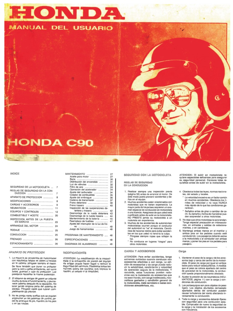 O manual honda