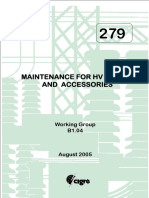 279 Maintenance For HV Cables and Accessoiries PDF