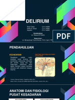 Delirium: Anatomi, Fisiologi, Patofisiologi, Gejala, Diagnosis, dan Tatalaksana