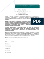 Ley de Participación Ciudadana de Quintana Roo