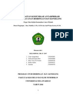 Keterkaitan Komunikasi Antarpribadi Dengan Layanan Bimbingan Dan Konseling