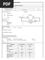 Welding Procedure Qualification Record | PDF | Welding | Construction