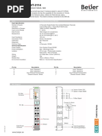 Analog Input / ST-3114: 4 Channels Current Input Terminal 0 20ma, 12bit