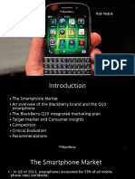The Integrated Marketing Communications and Consumer Response For Blackberry Q10
