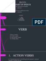 ELC121 Part of Speech