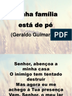 Minha Família Está de Pé - Geraldo Guimarães