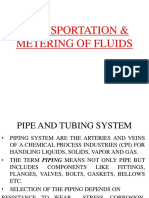 Transportation & metering fluids guide