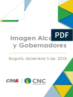 Imagen positiva de Alcaldes y Gobernadores Diciembre 5-12-2018