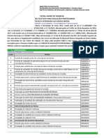 Processo Seletivo Técnico Integrado 2019 IFG Edital PROEN 0