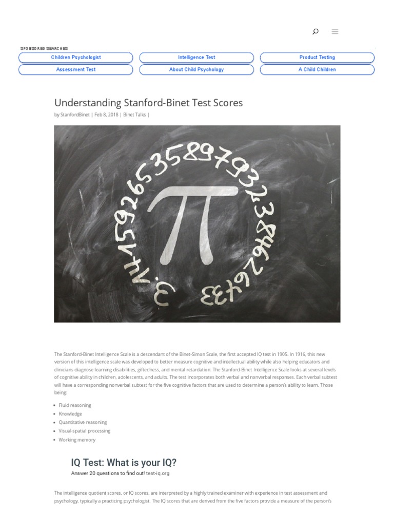 Stanford-Binet Test Scoring Explained _ Stanford-Binet IQ Test