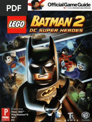 Lego Batman 2 Dc Super Heroes Prima Superheroes Superhero Fiction