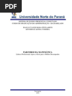 Parceiros da Matemática. Líderes Profissionais Aptos a Gerir para o Melhor Desempenho