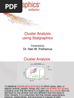 Cluster Analysis Using Statgraphics: Dr. Neil W. Polhemus