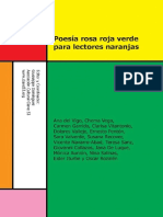 Ebook en PDF Poesia Rosa Roja Verde para Lectores Naranjas