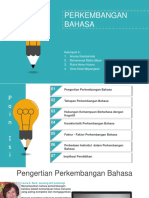 Perkembangan Bahasa